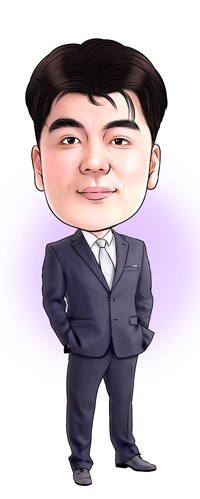 ㈜오름FC 무공돈까스 곽환기 대표 ⓒ 캐리커처 원소정 작가
