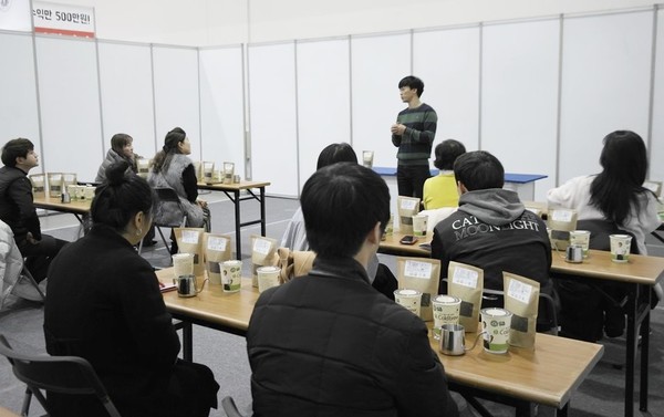 2019년 12월 제일 창업박람회 in 대구 커피클래스 현장 사진