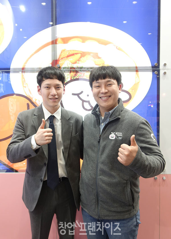 달토끼의 떡볶이 흡입구역 정회창, 김영주 대표 ⓒ 사진 업체 제공, 유흥선 기자
