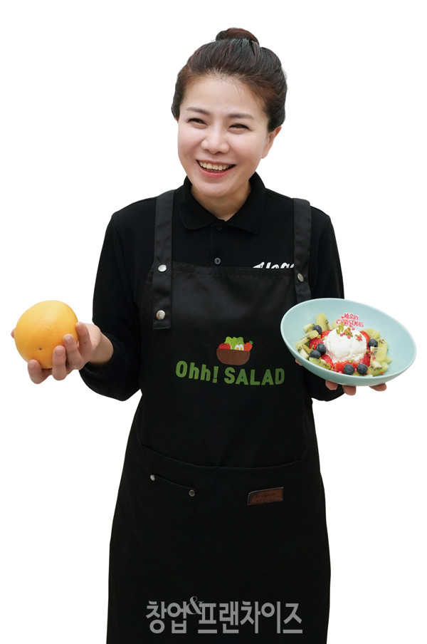 요고프로즌요거트 오샐러드 인천시청점 이선희 점주 ⓒ 사진 이현석 팀장