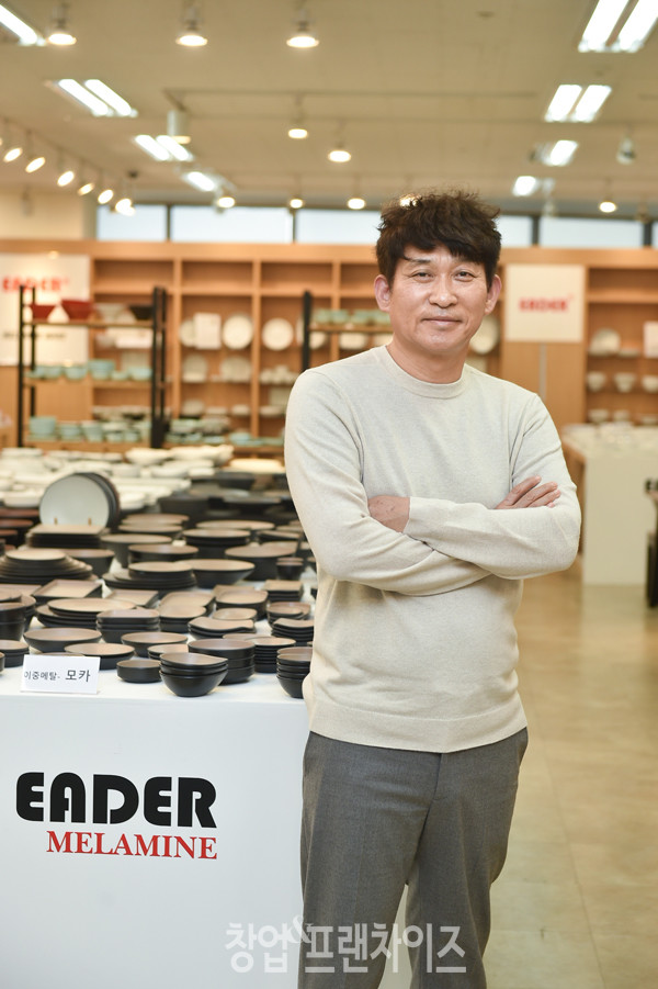 (주)이더멜라민 남광현 대표 ⓒ 사진 황윤선 기자
