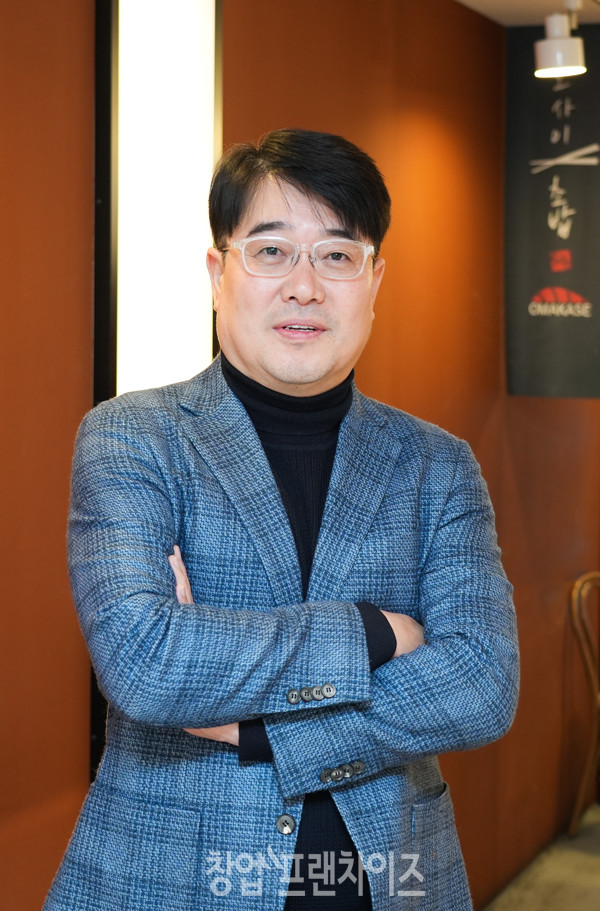 오사이초밥 김재원 대표 ⓒ 사진 이현석 팀장, 업체 제공